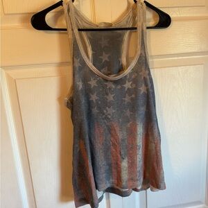 American Flag Tank Top